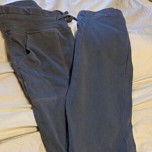Gray blue free people movement flare pants sz xs